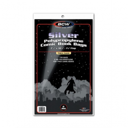 SILVER COMIC BAGS - THICK