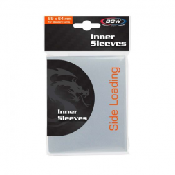 BCW GAMING REGULAR INNER SLEEVES - SIDELOADING