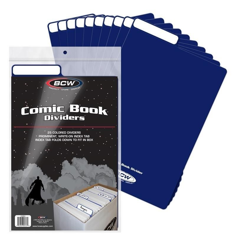 COMIC BOOK DIVIDERS