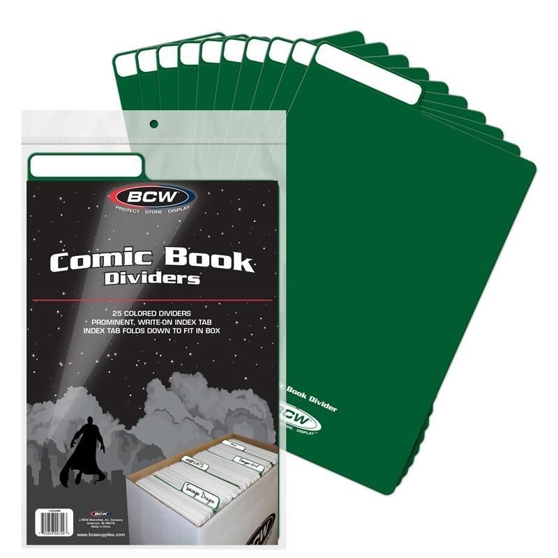 COMIC BOOK DIVIDERS