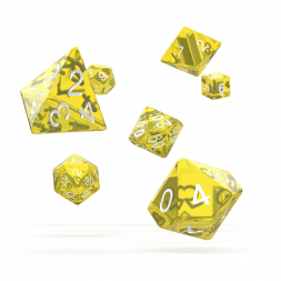 DICE RPG SET TRANSLUCENT
 Color-Yellow