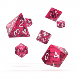 DICE RPG SET SPECKLED
 Color-Pink