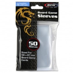 BOARD GAME SLEEVES - 56MM X 87MM