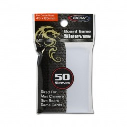 BOARD GAME SLEEVES - 43MM X 65MM