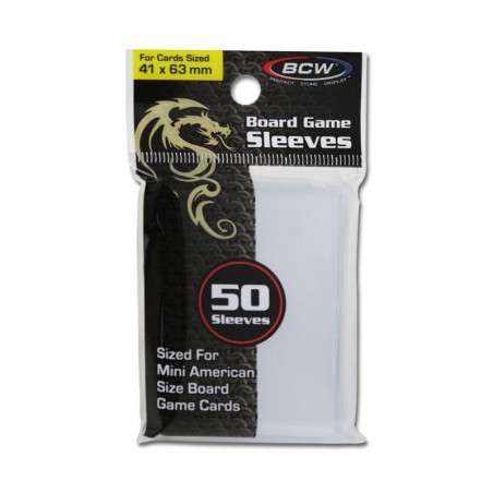 BOARD GAME SLEEVES - 41MM X 63MM