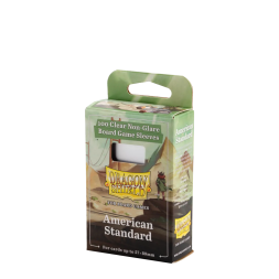 Dragon Shield Board Game Sleeves Clearnonglare American Standard 57X89 Mm