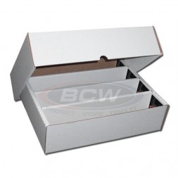 BCW 3200 COUNT STORAGE BOX (FULL LID)
