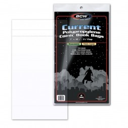 RESEALABLE CURRENT COMIC BAGS - THICK