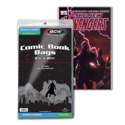 RESEALABLE CURRENT COMIC BAGS