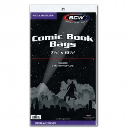 SILVER COMIC BAGS