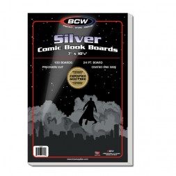 SILVER COMIC BACKING BOARDS