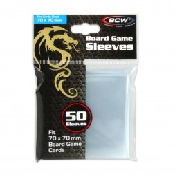 BOARD GAME SLEEVES - 70MM X 70MM